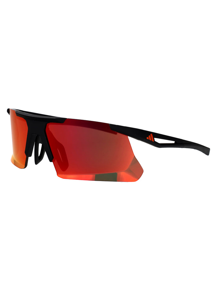 Sp0119 02l Nero Opaco / Roviex Specchiato Injected Sunglasses