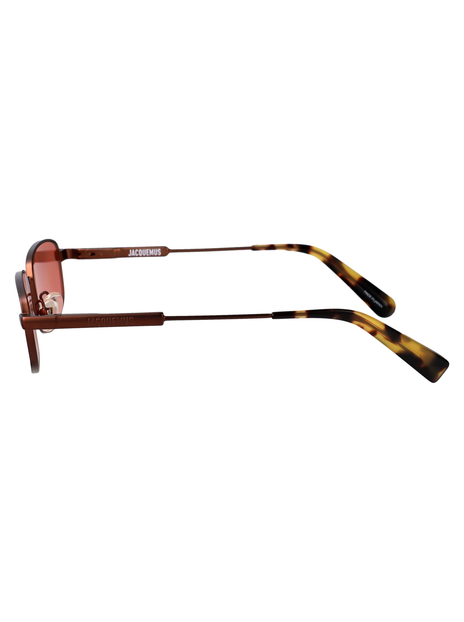 Jac121c2sun C2 Matt Metallic Brown/ T-shell/ Rose Acetate Sunglasses