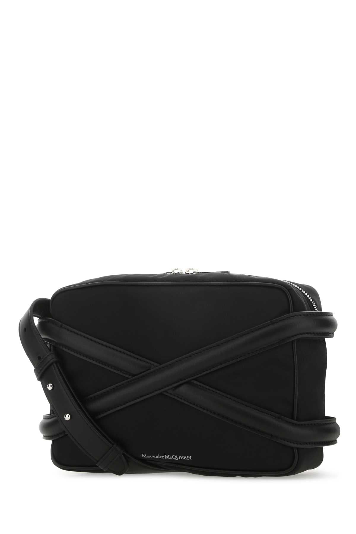 Black Nylon Harness Crossbody Bag 1000 Borse A Tracolla