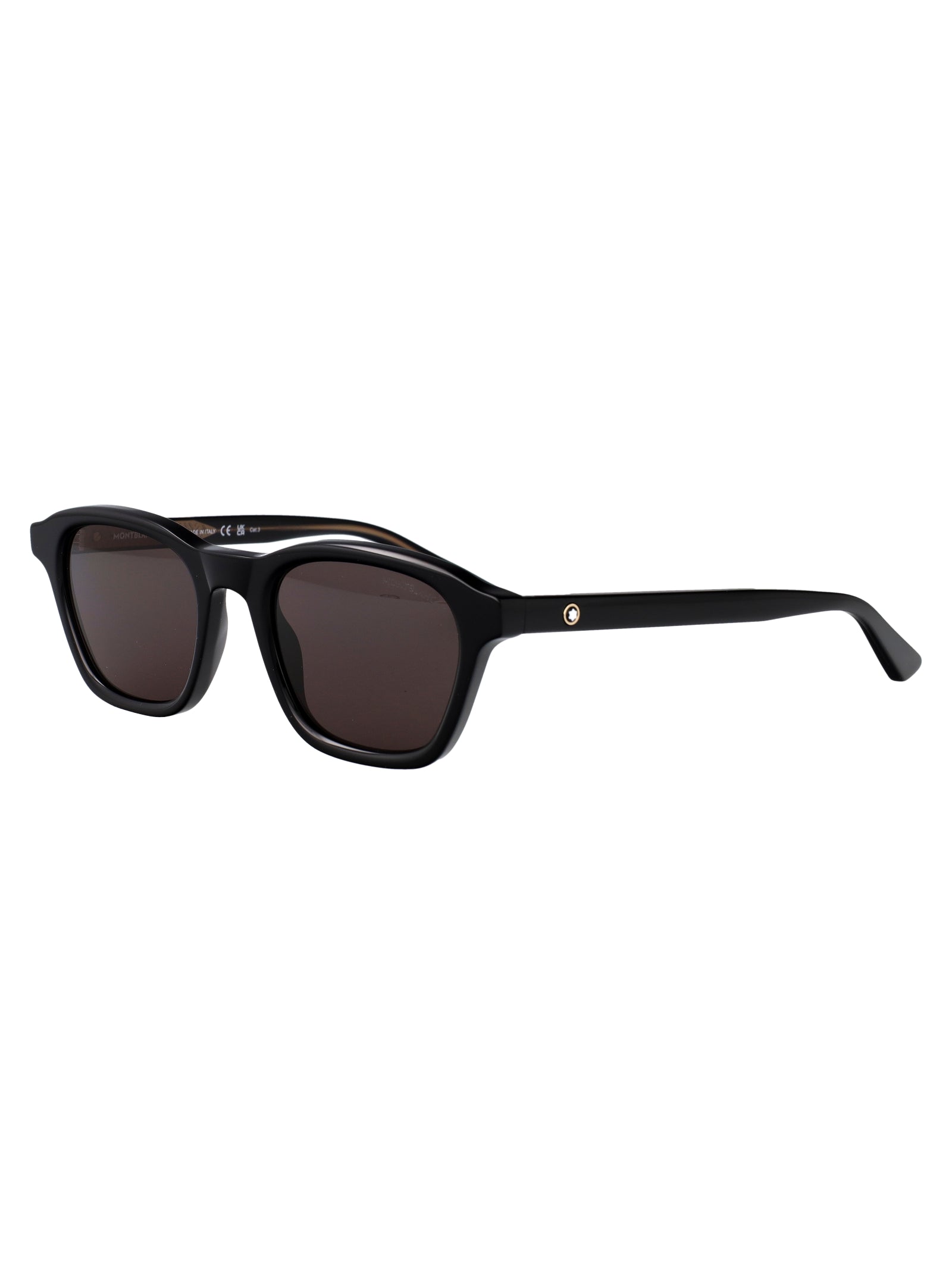 Mb0384s 001 Black-black-grey Recycled Acetate Sunglasses