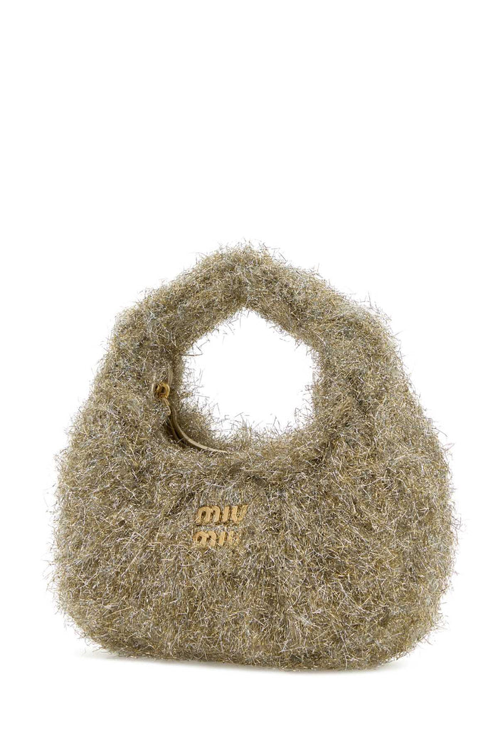 Two-Tone Fabric Mini Wander Handbag Pirite Borse A Mano