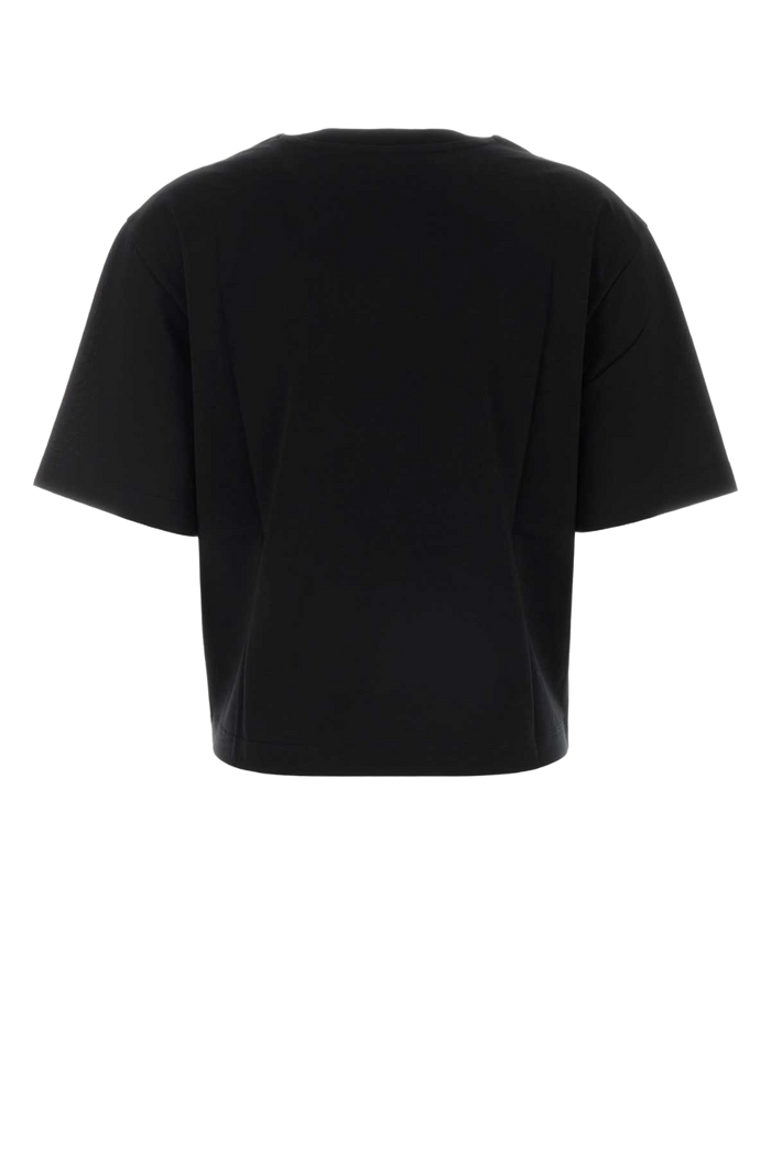 Black Cotton T-Shirt Exterior