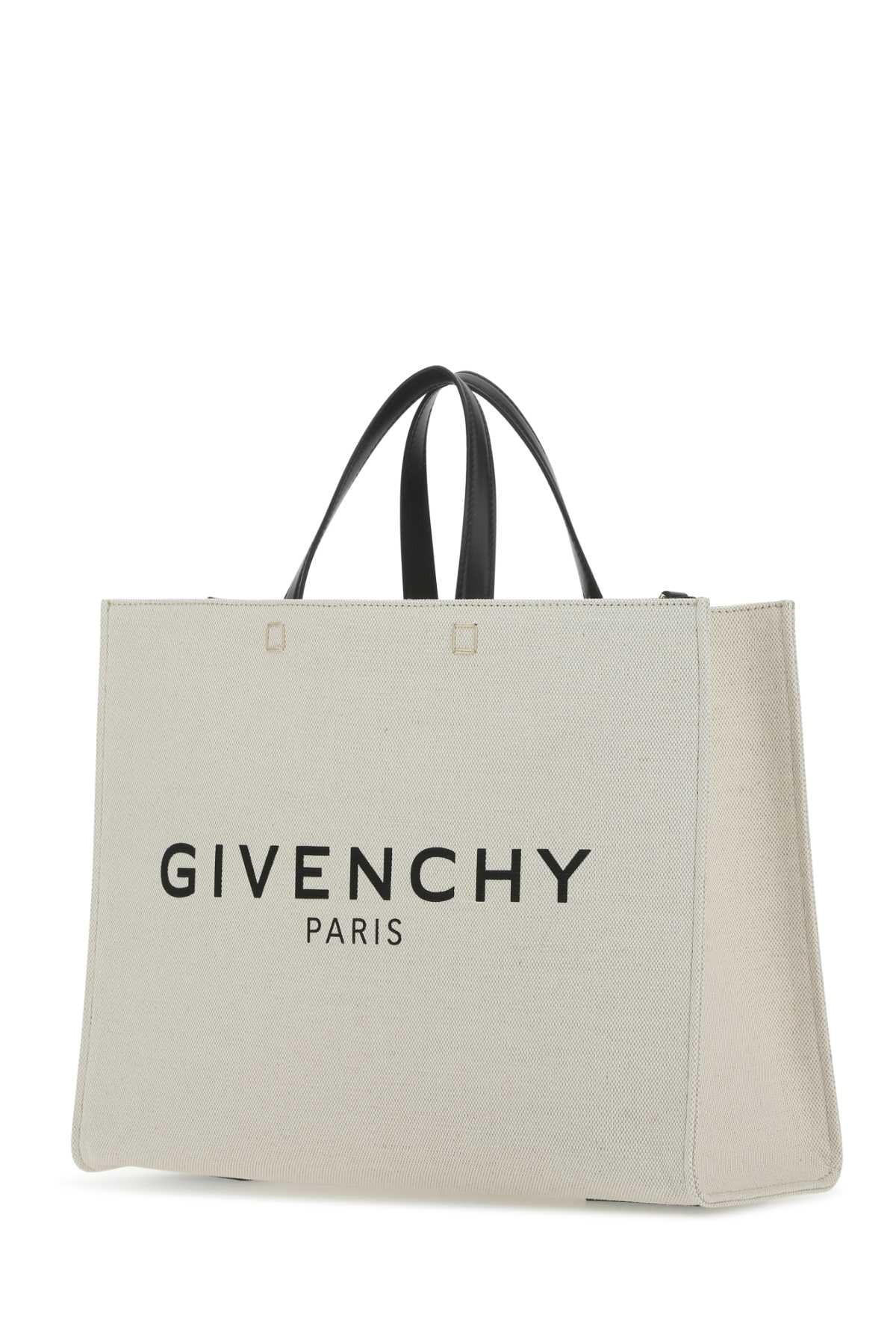 Ivory Canvas Medium G Shopping Bag 255 Borse A Mano