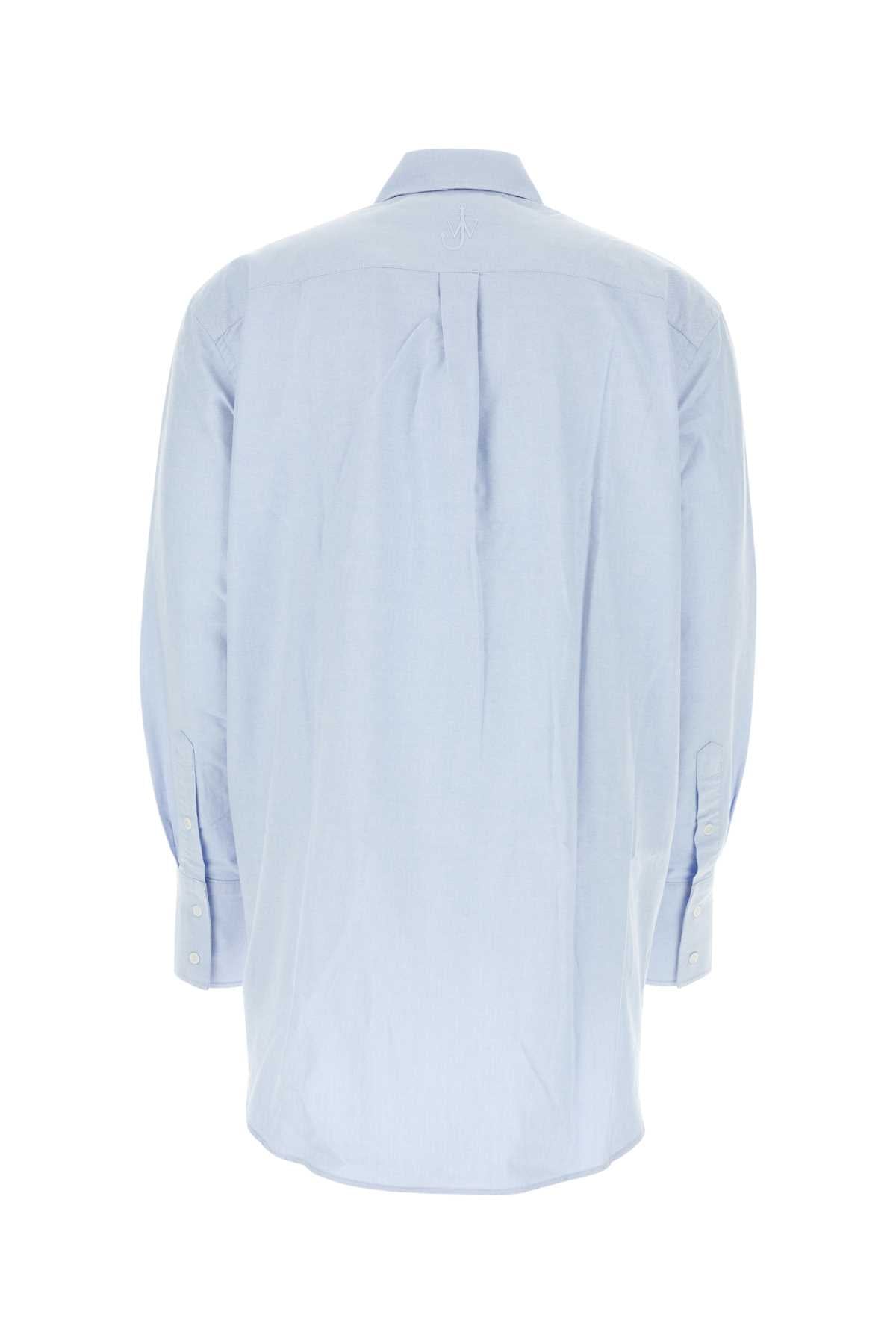 Light Blue Oxford Oversize Shirt Lightblue Exterior: Cotton Camicie