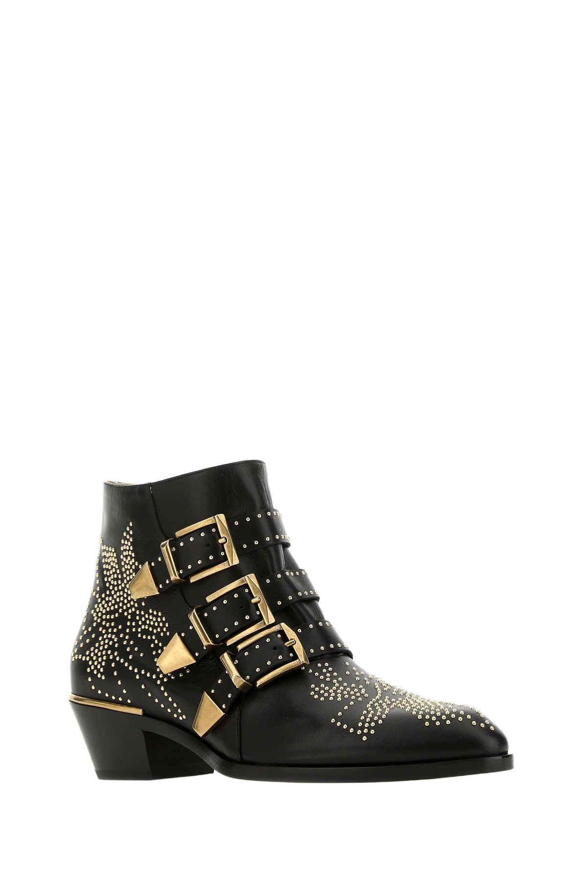 Embellished Nappa Leather Susanna Ankle Boots 0zy Stivali