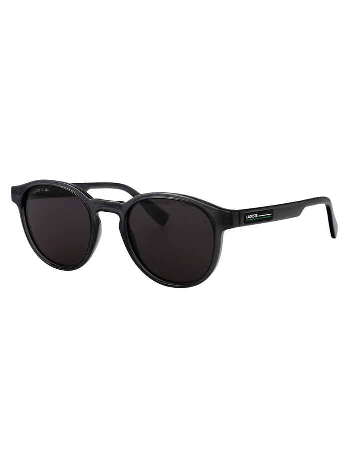 L6055s 35 Transparent Dark Grey Injected Sunglasses