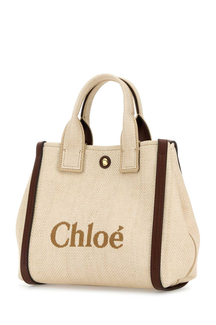 Sand Canvas Small Carry Handbag Hotsand Borse A Mano