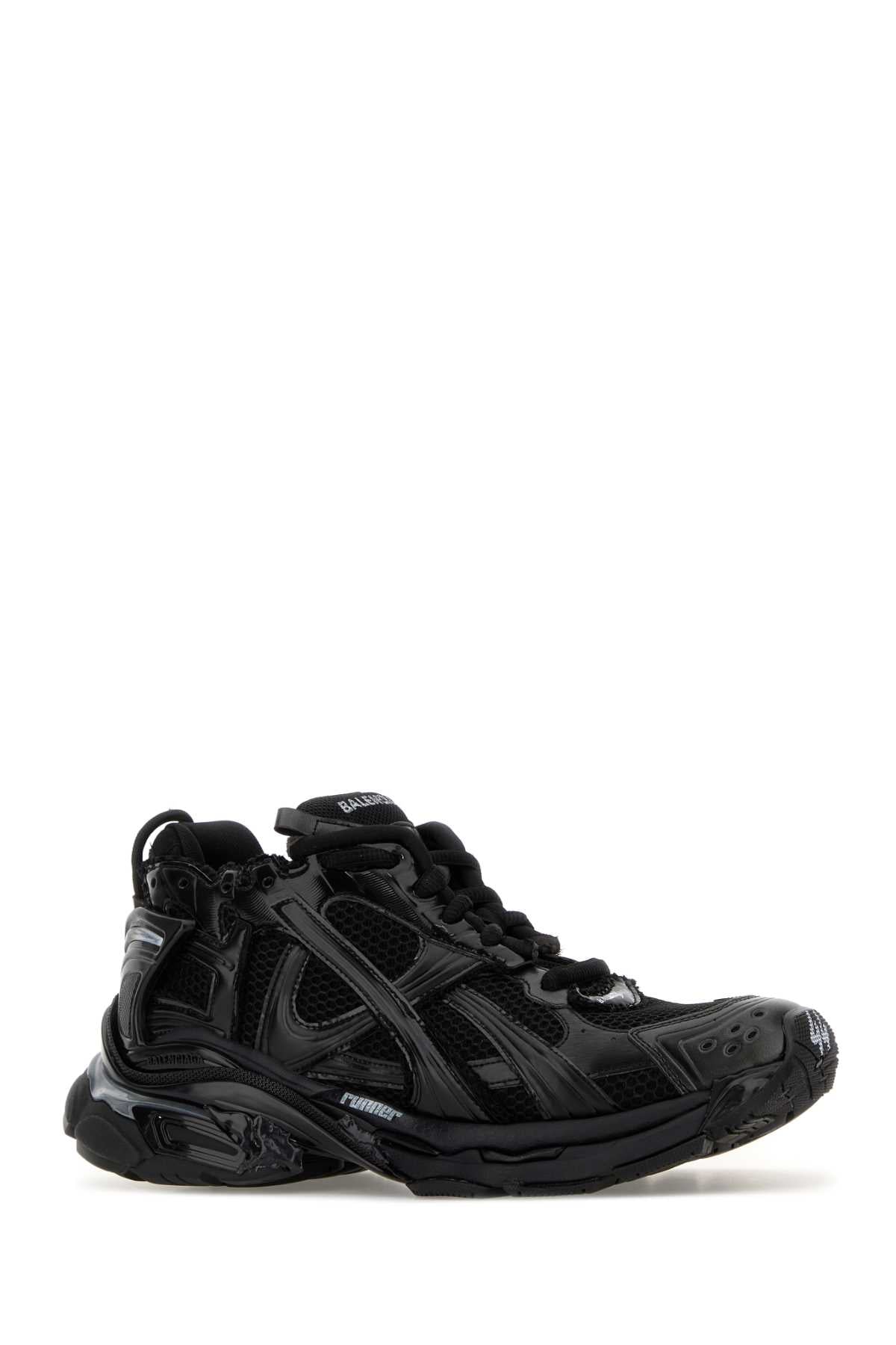 Black T Polyurethane Sneaker