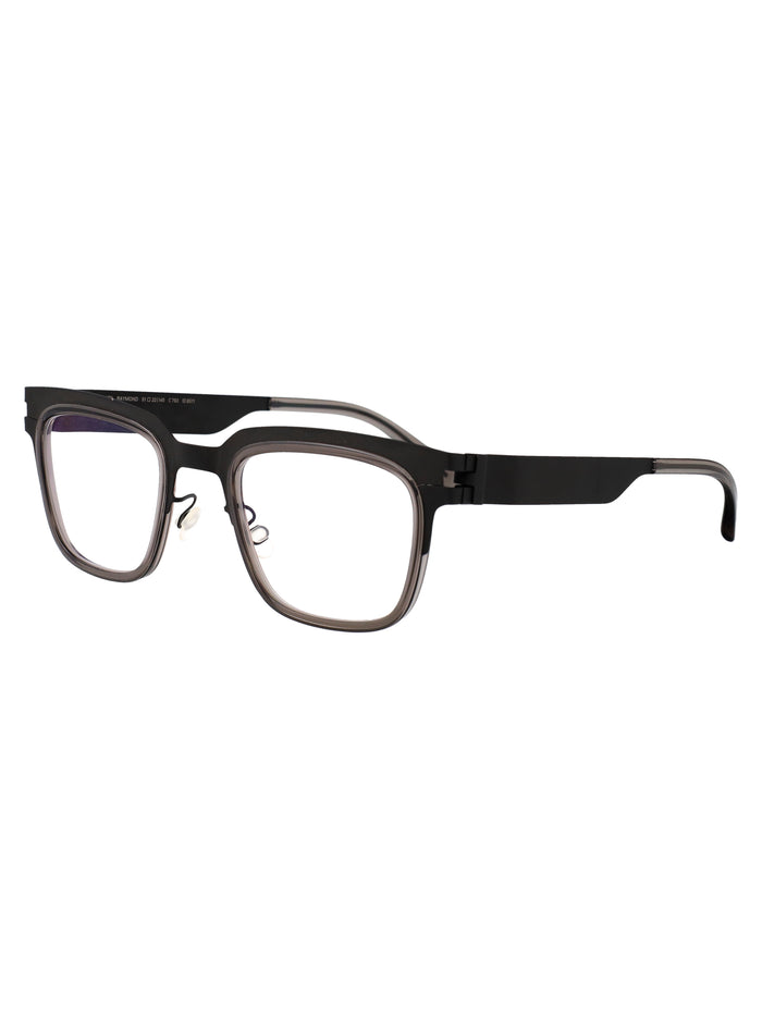 Raymond 793 A77 Black/clear Ash Clear Acetate Optical