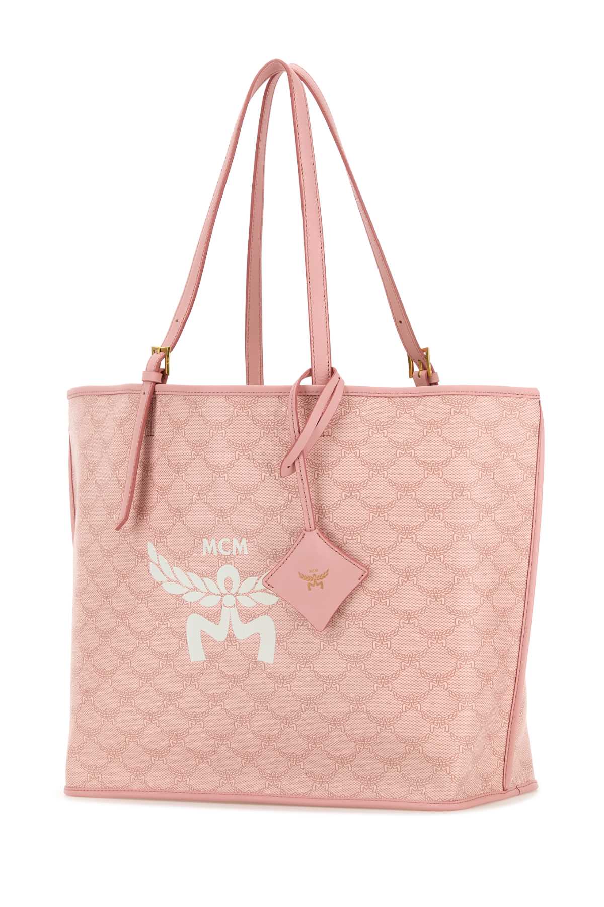 Printed Canvas Himmel Shopping Bag Silverpink Borse A Mano