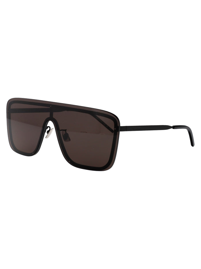 Sl 364 Mask 002 Black Metal Sunglasses