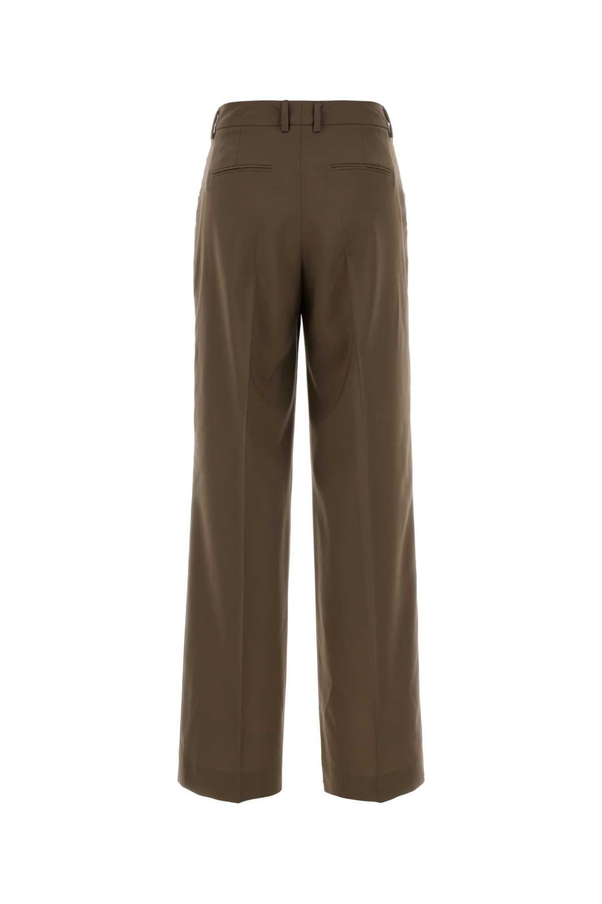 Mud Wool Lola Pant Nocciola Exterior: Virgin Pantaloni