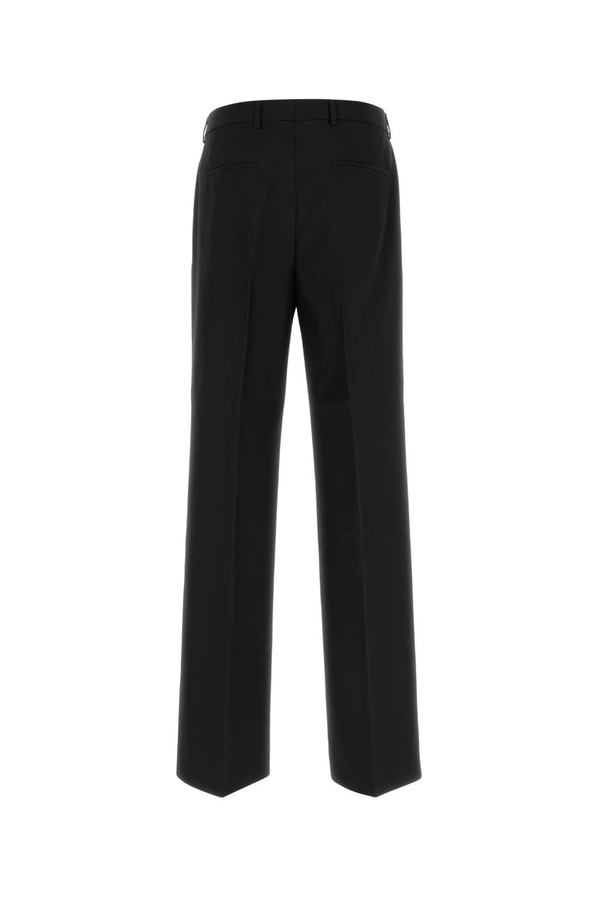 Nero Exterior: Polyester Pantaloni