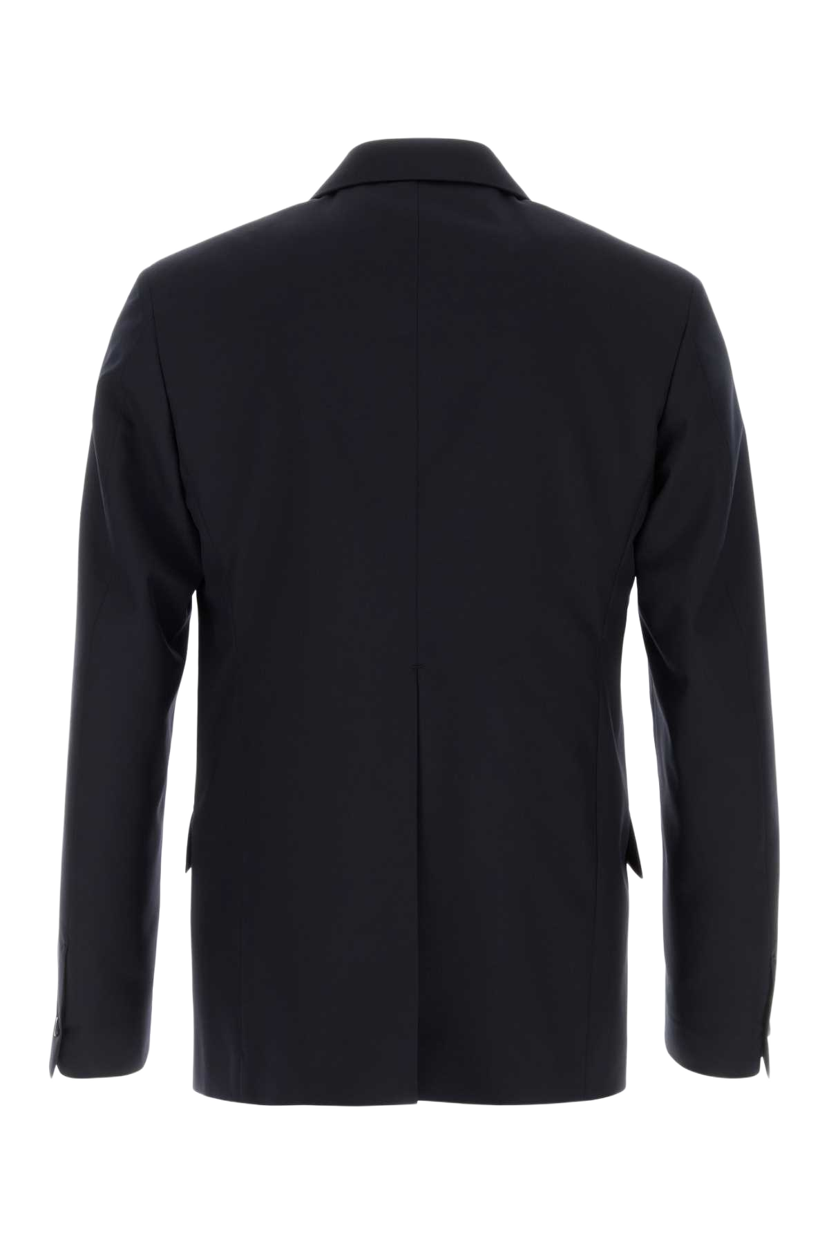 Navy Blue Wool Blazer Midnight Giacche E Gilet
