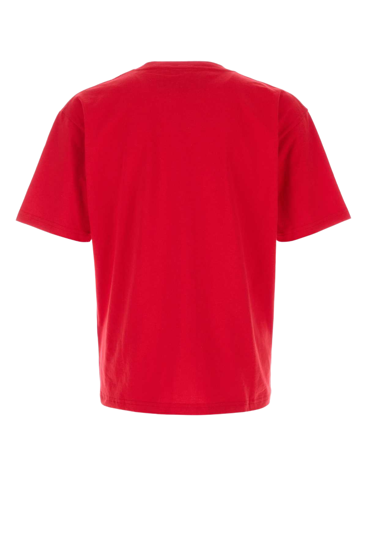 Red Cotton T-Shirt Rossonero