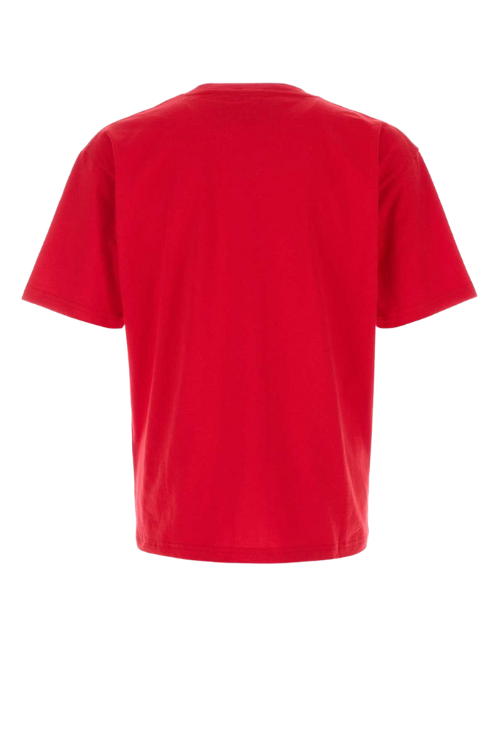 Red Cotton T-Shirt Rossonero