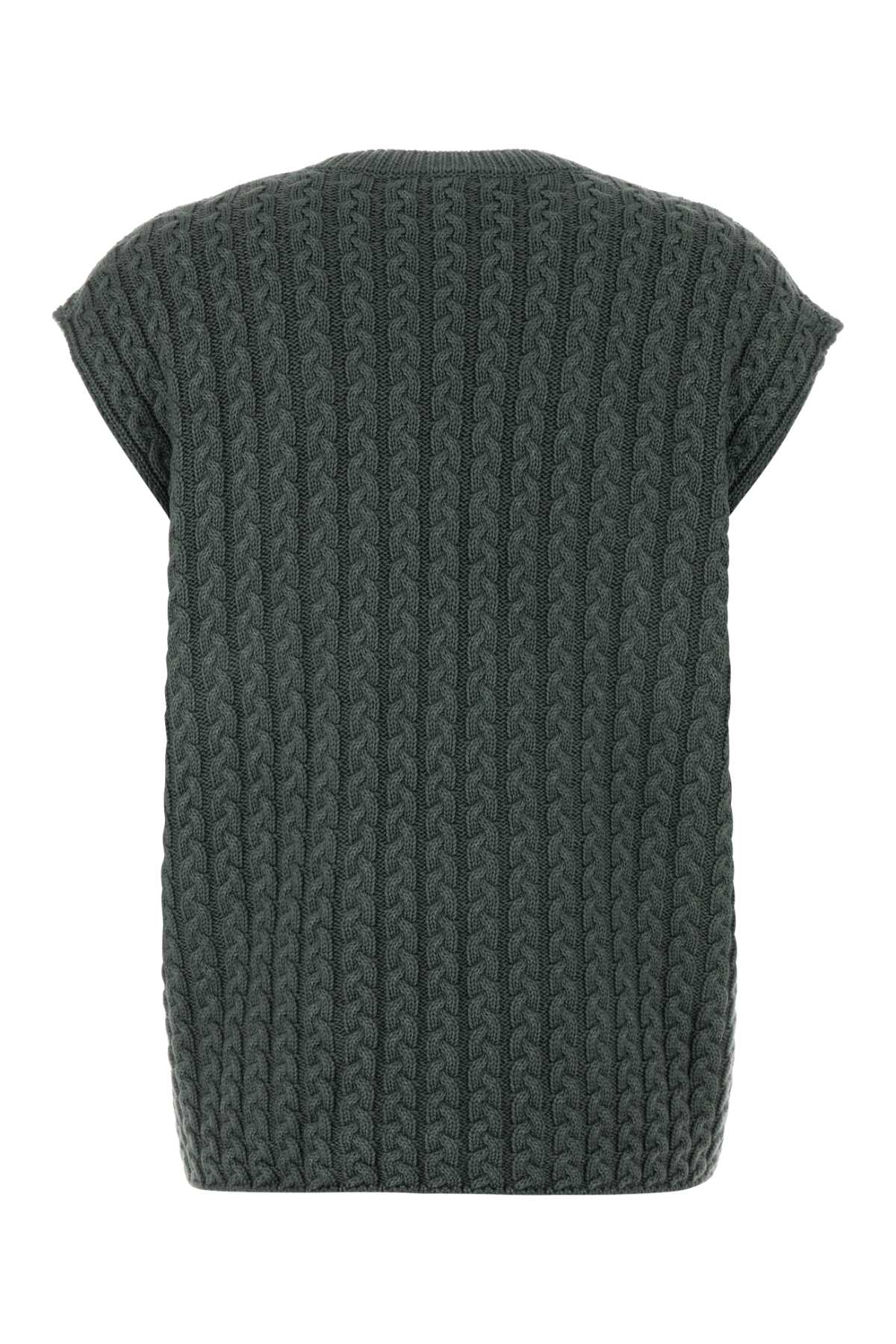 S359y14kji Khakigreen Exterior: Wool Elastane Maglieria