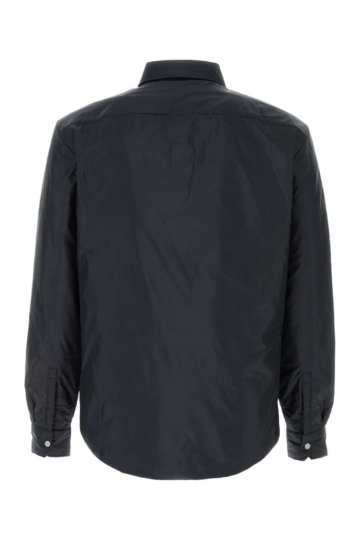 Midnight Blue Polyester Luke Shirt Darkblue Camicie