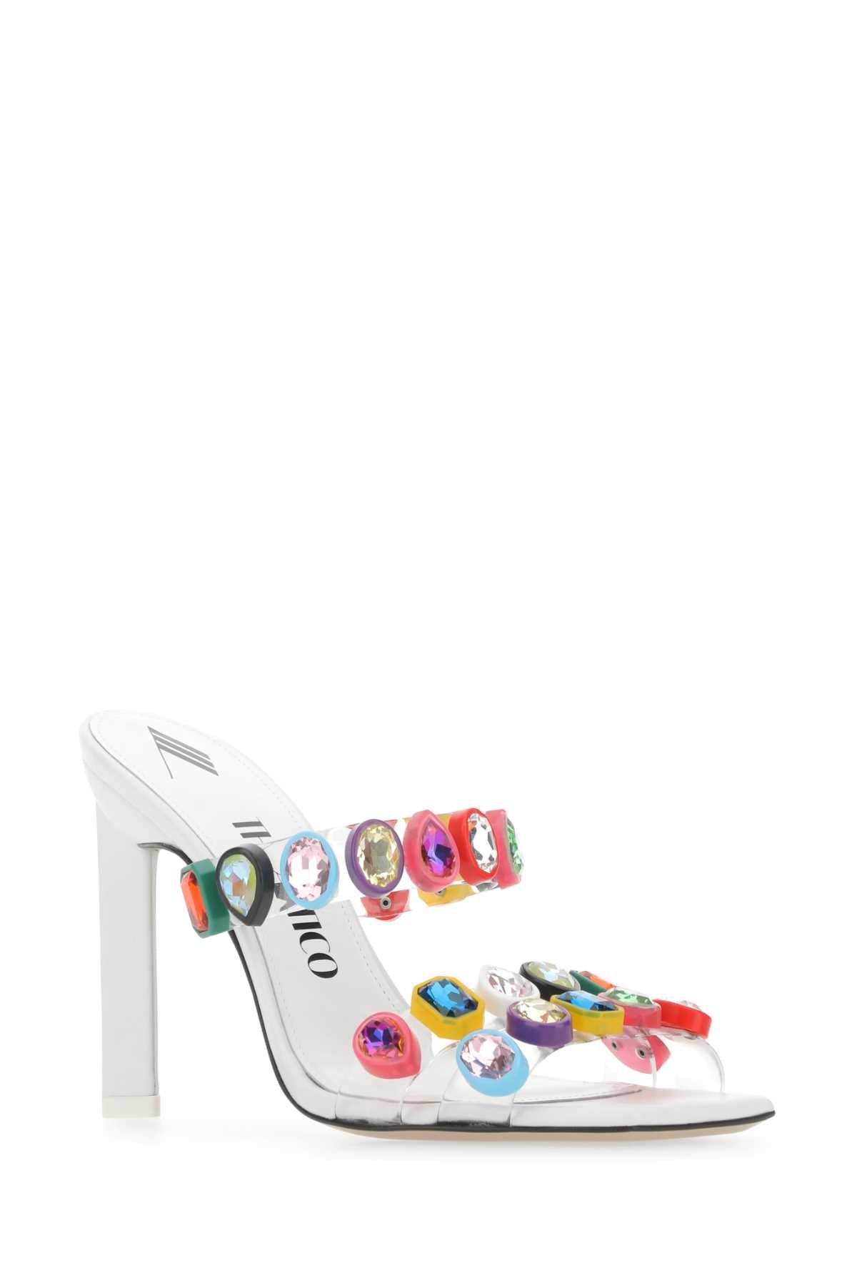 Embellished Pvc Nanci Mules 021 Sandali