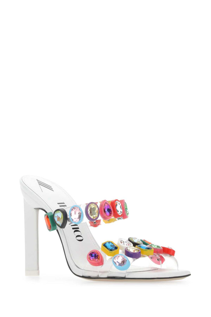 Embellished Pvc Nanci Mules 021 Sandali