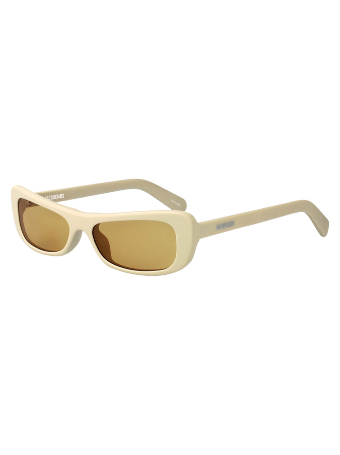 Capri Matt Putty/ Silver/ Amber Acetate Sunglasses