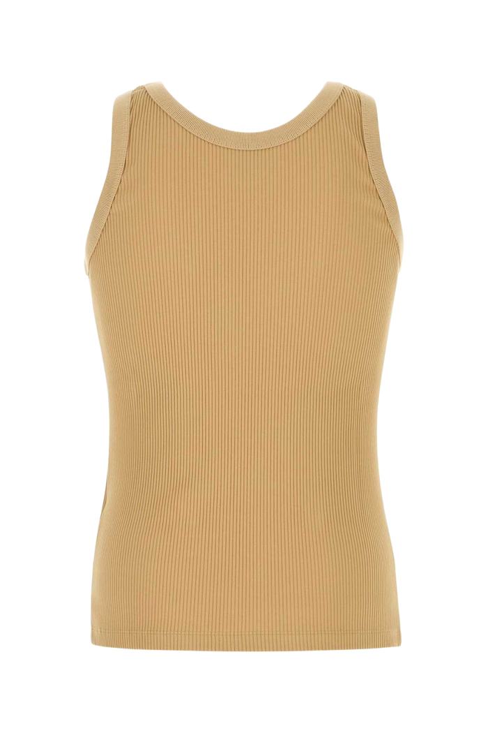 Camel Stretch Nylon Tank Top Juta Exterior: Elastane T-shirt