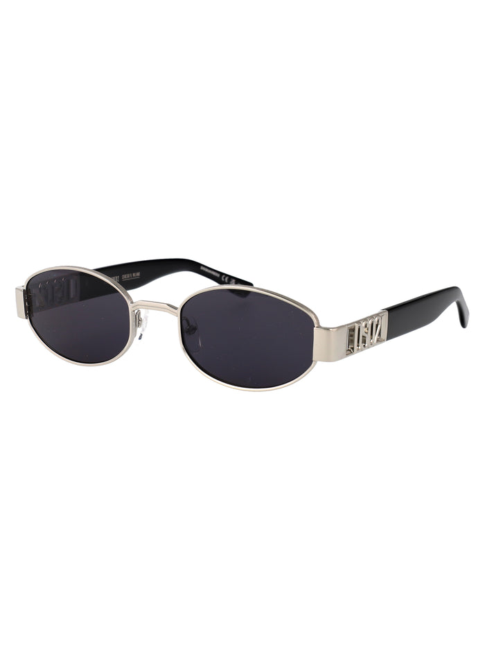 D2 0155-S 010 Palladium Metal Sunglasses