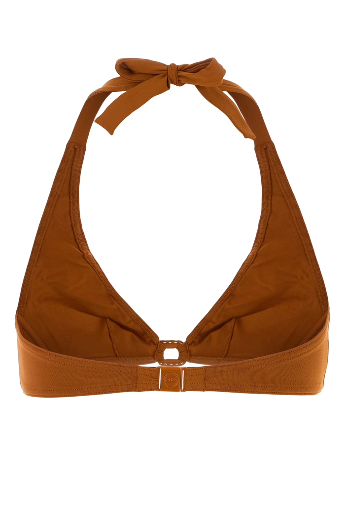 Caramel Stretch Nylon Navire Bikini Top Ecorcee25 Exterior: Elastane Costumi Da Bagno