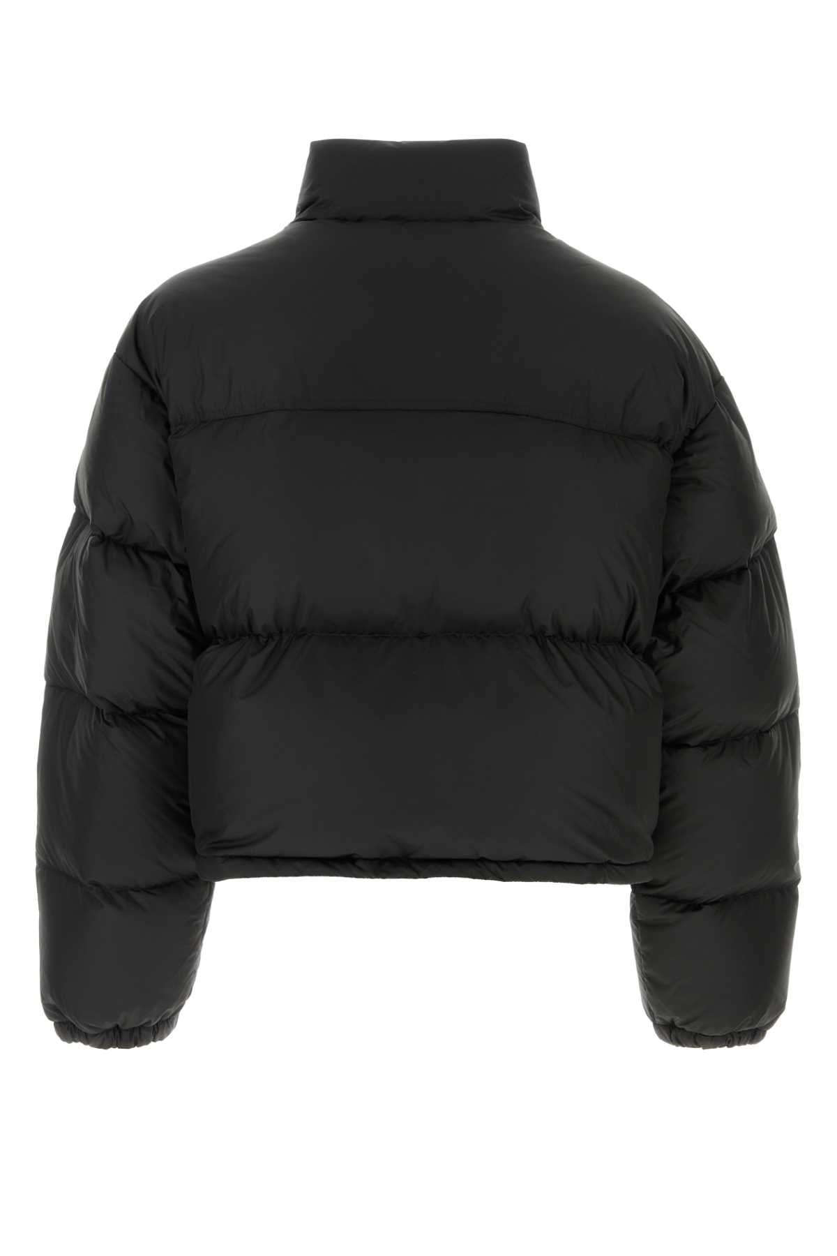 Black Polyester Down Jacket Piumini