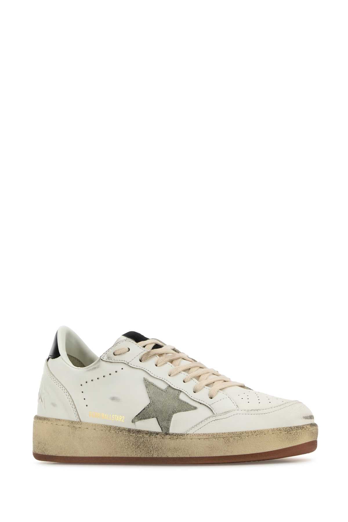 Whiteiceblack Cow Leather Sneaker
