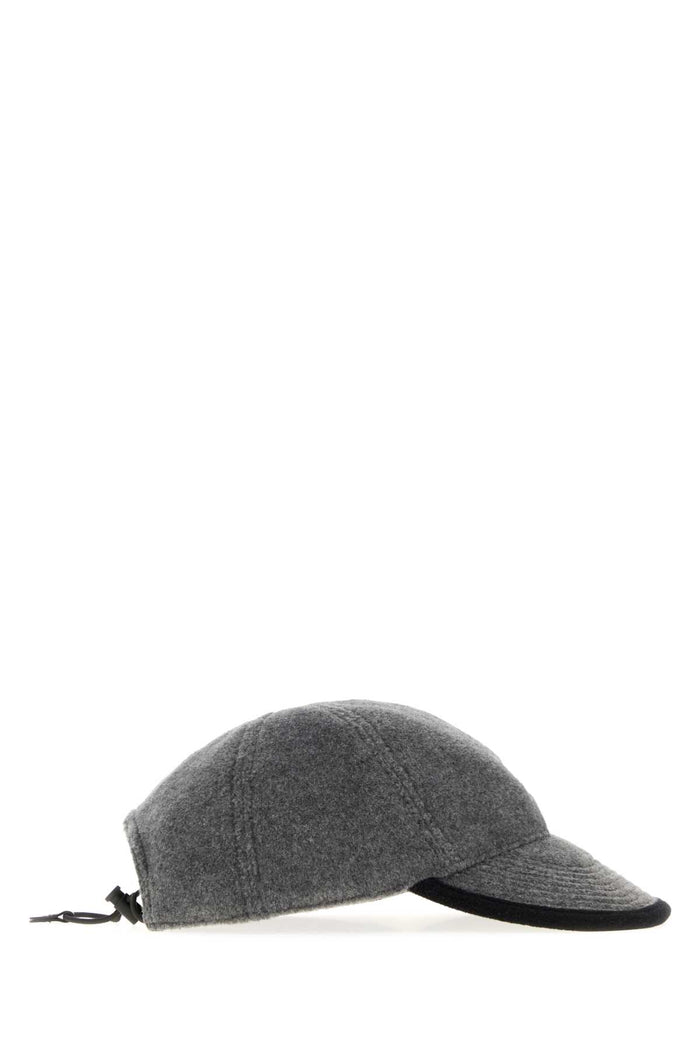 Grey Flannel Baseball Cap Grigio Plpoliesterericiclato Cappelli E Fasce Per Capelli