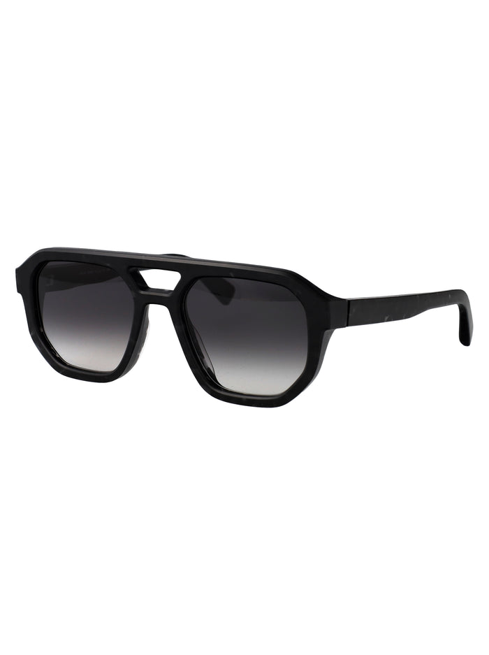 C178-chilled Raw Bk Havana/shi Acetate Sunglasses