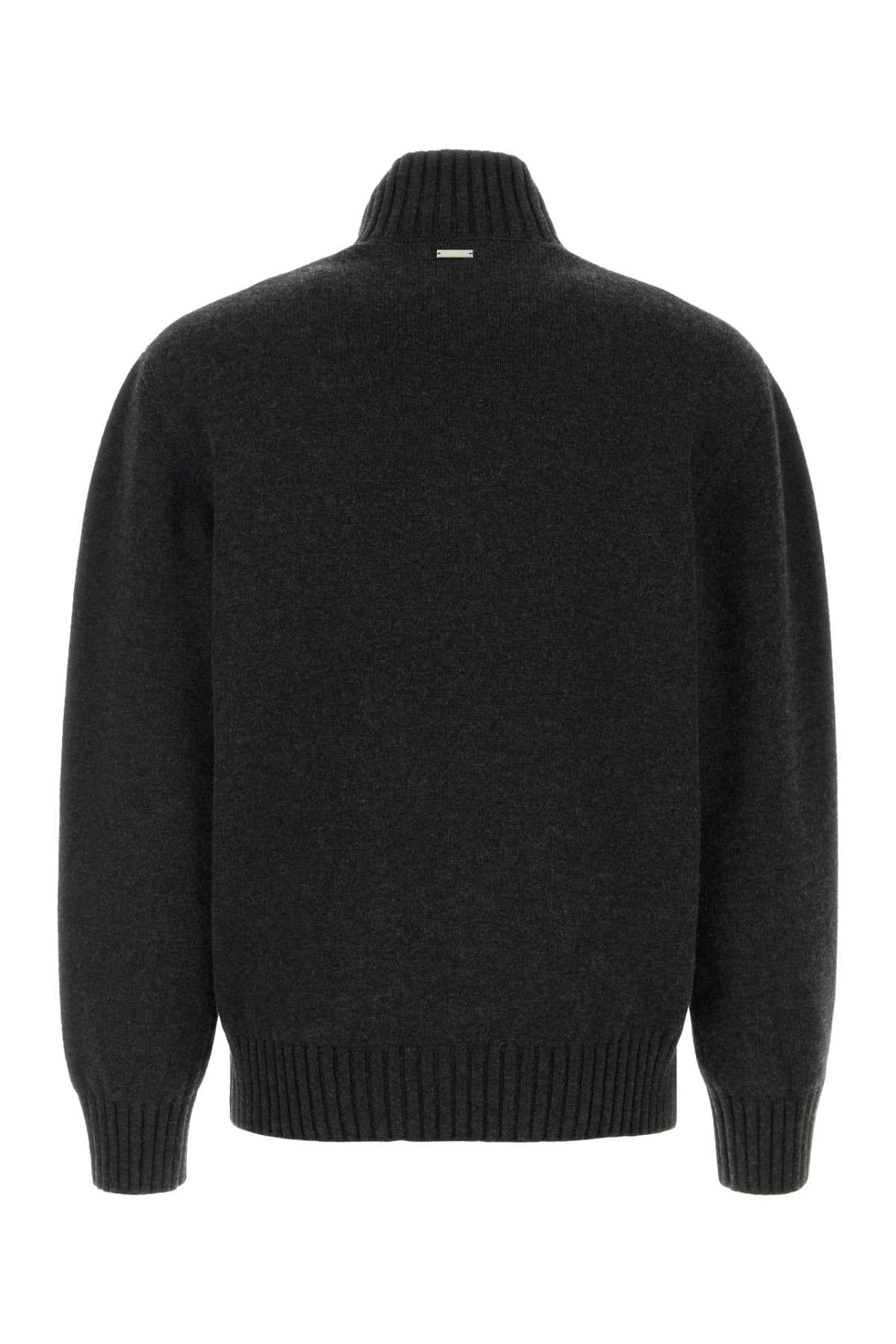Slate Cashmere Blend Sweater Leadgreymelange Ws-pa-pu Maglie