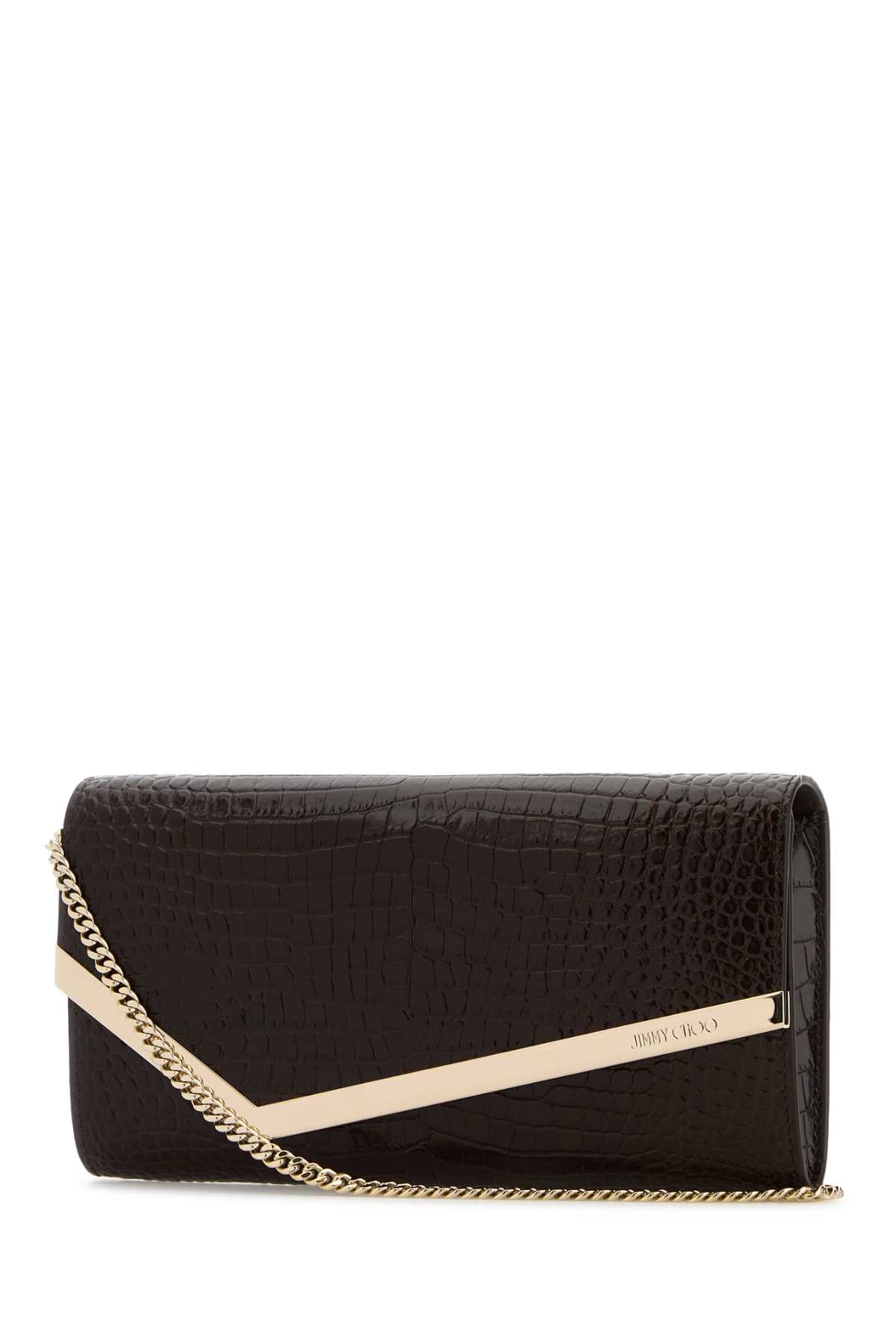 Chocolatelightgold Clutch