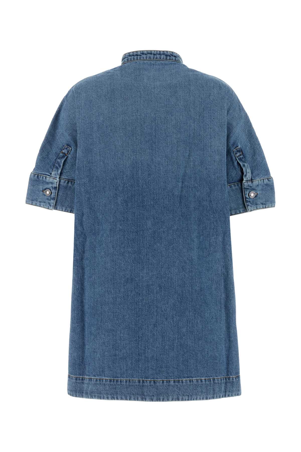 Denim Dress Mediumblue Exterior: Cotton Abiti
