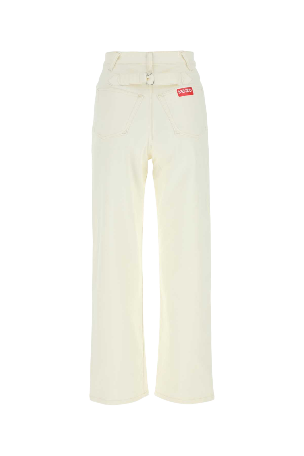 Ivory Denim Jeans Wb Exterior: Cotton Elastane