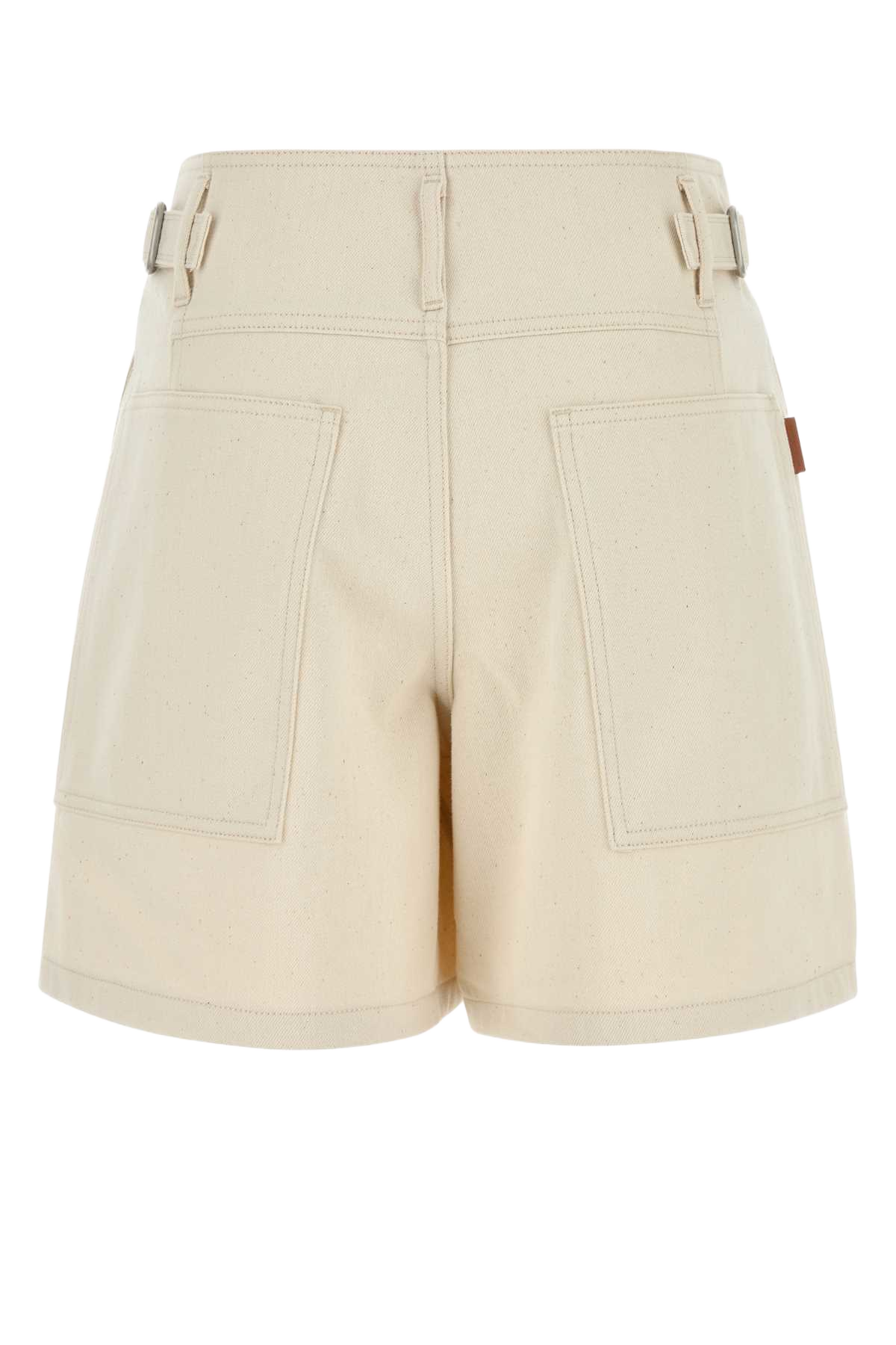 Sand Denim Bermuda Shorts 280 Exterior: Cotton