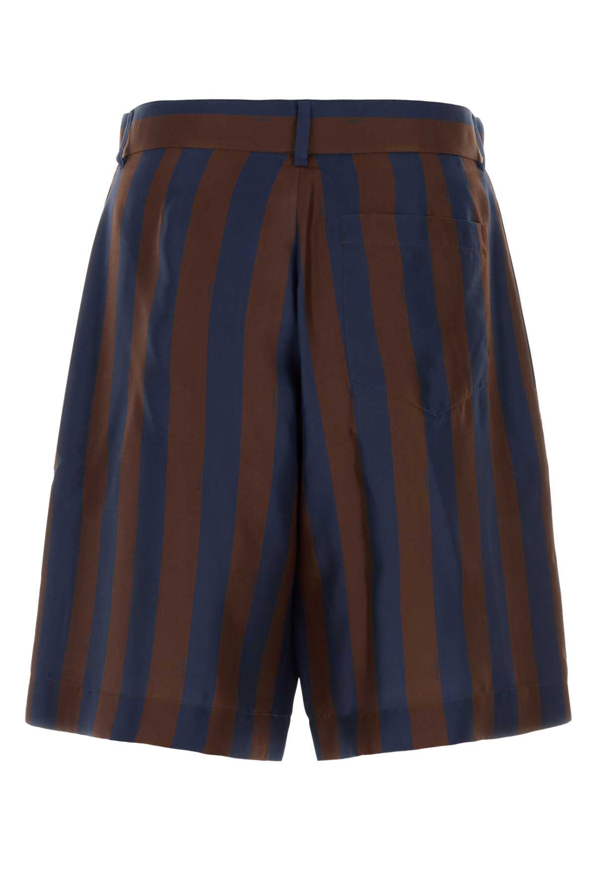 Navy/wine Exterior: Silk Short