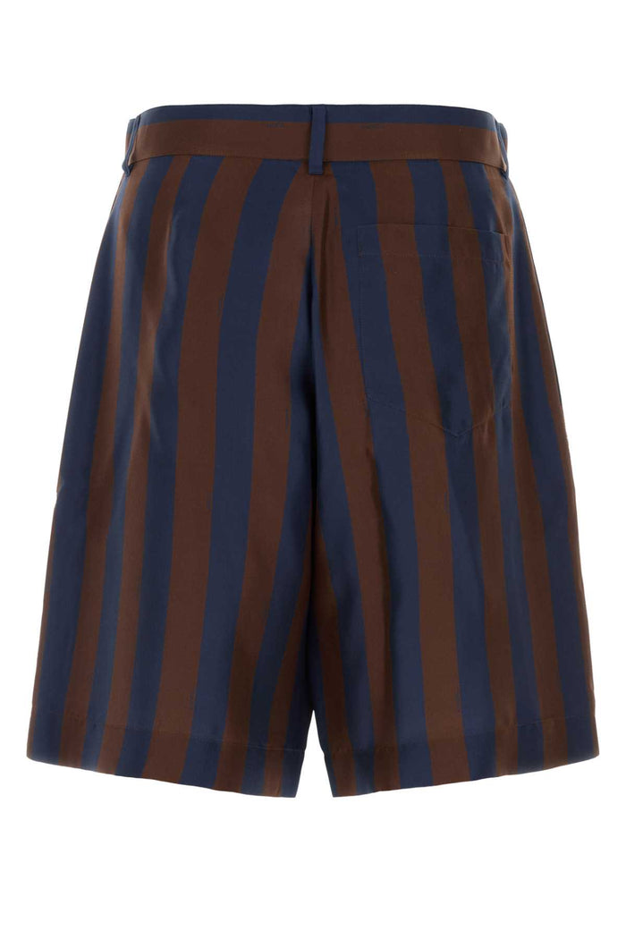Navy/wine Exterior: Silk Short