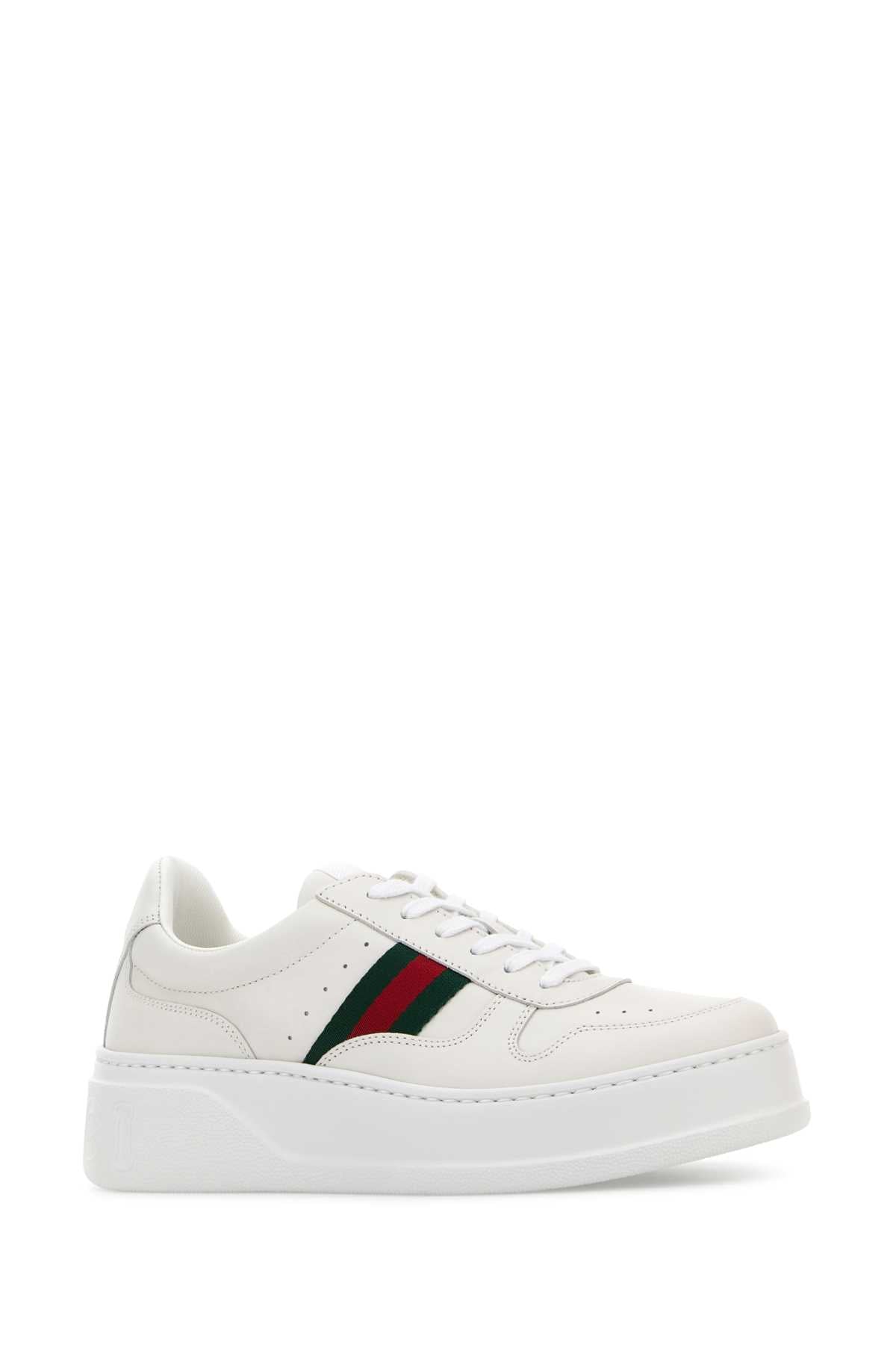 Gwhitevrvgwhite Calf Skin Sneaker