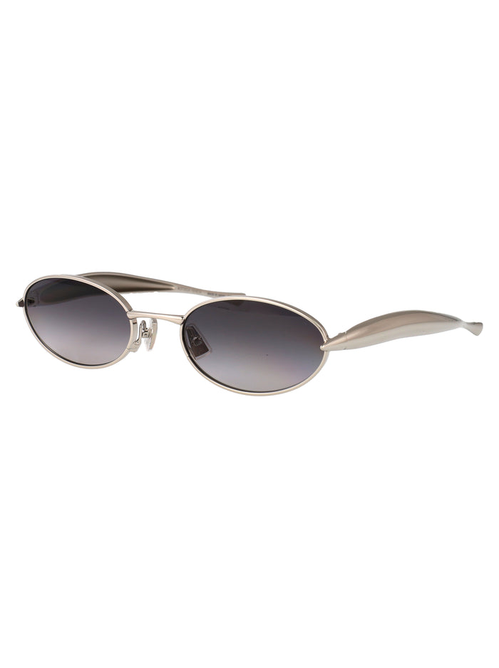 Bv1386s Silver-silver-grey Metal Sunglasses