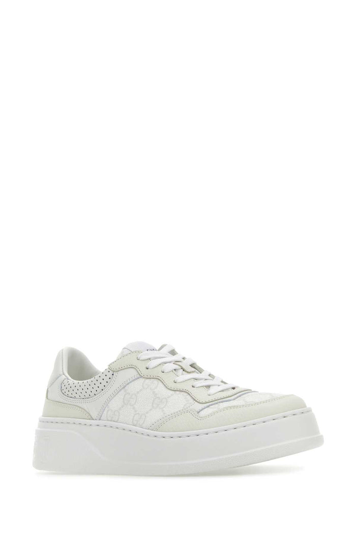 White Leather Sneakers Grwhwhwhwhwh