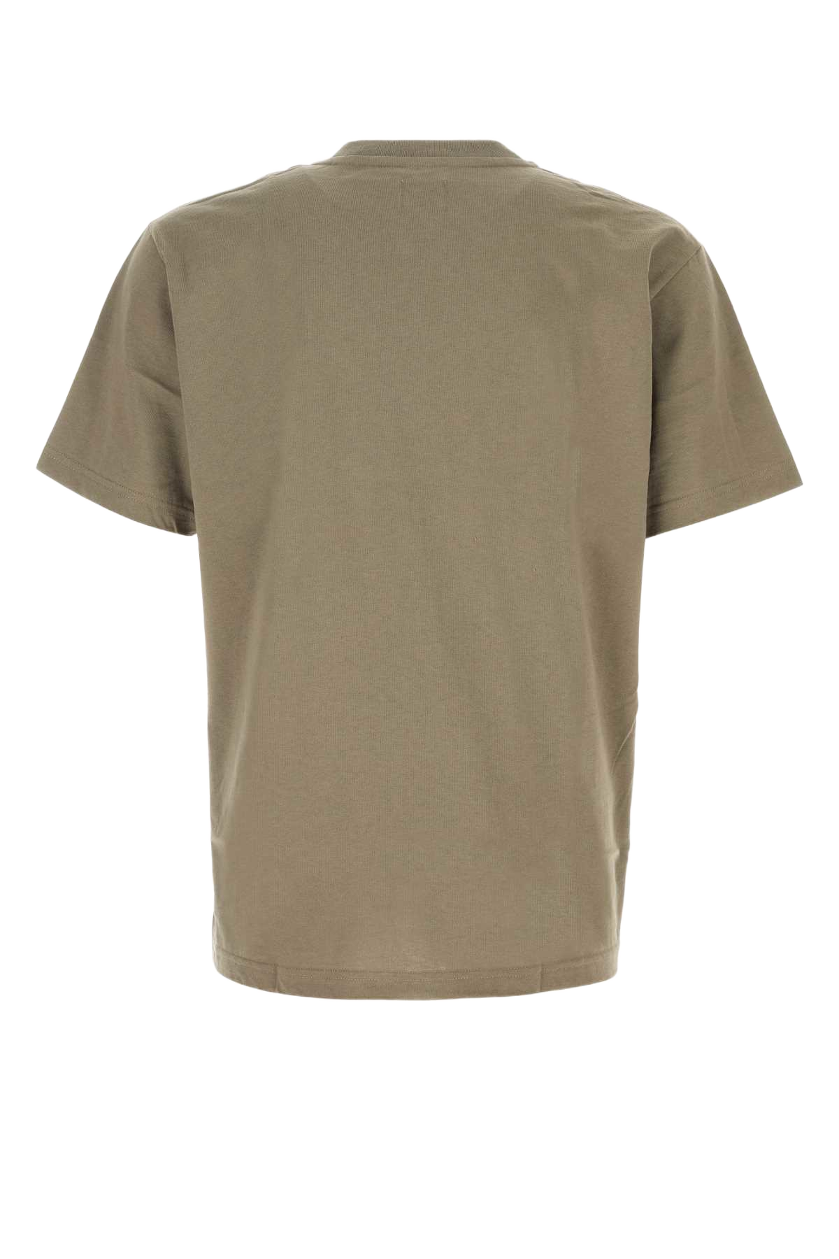 Sage Green Cotton T-Shirt Dockside Exterior