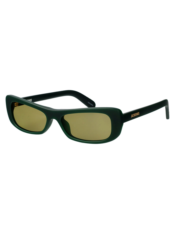 Capri Matte Green Acetate Sunglasses