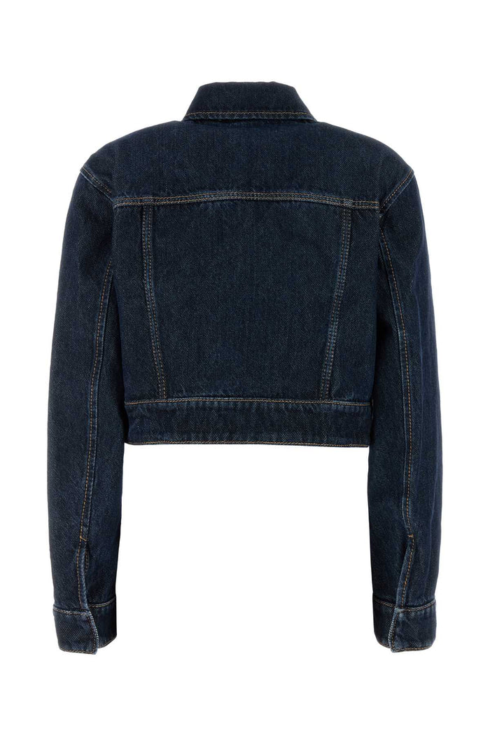 Denim Bormio Jacket Blu Notte Exterior: Cotton Giubbini