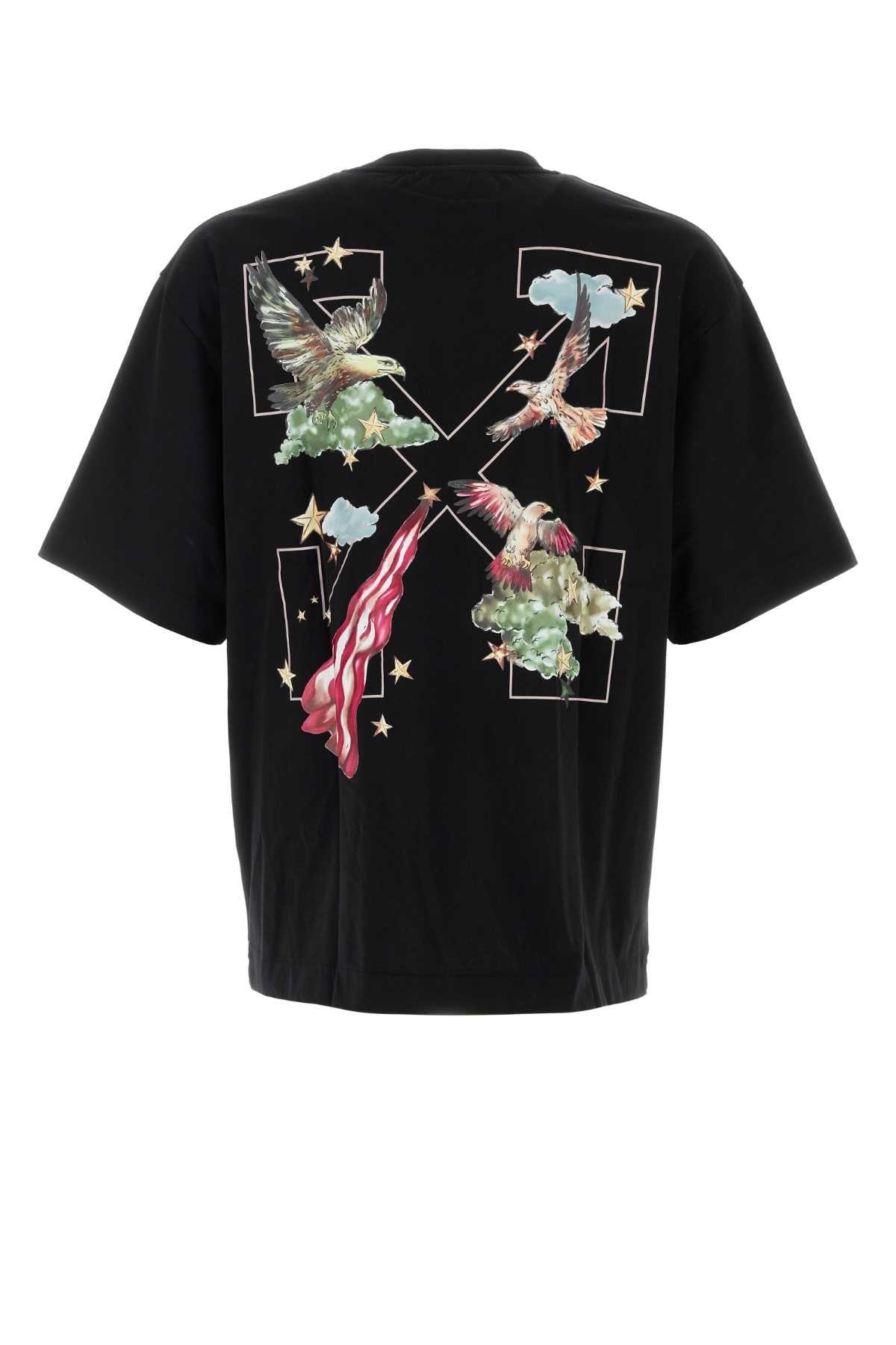 Black Exterior: Cotton T-shirt