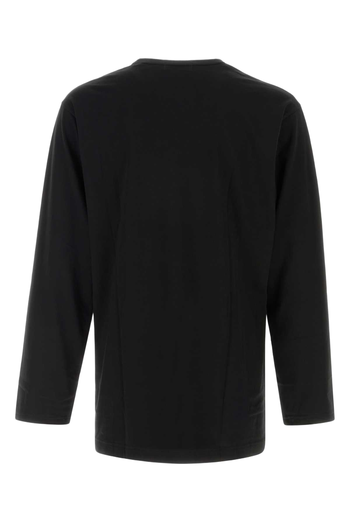 Black Cotton T-Shirt Exterior