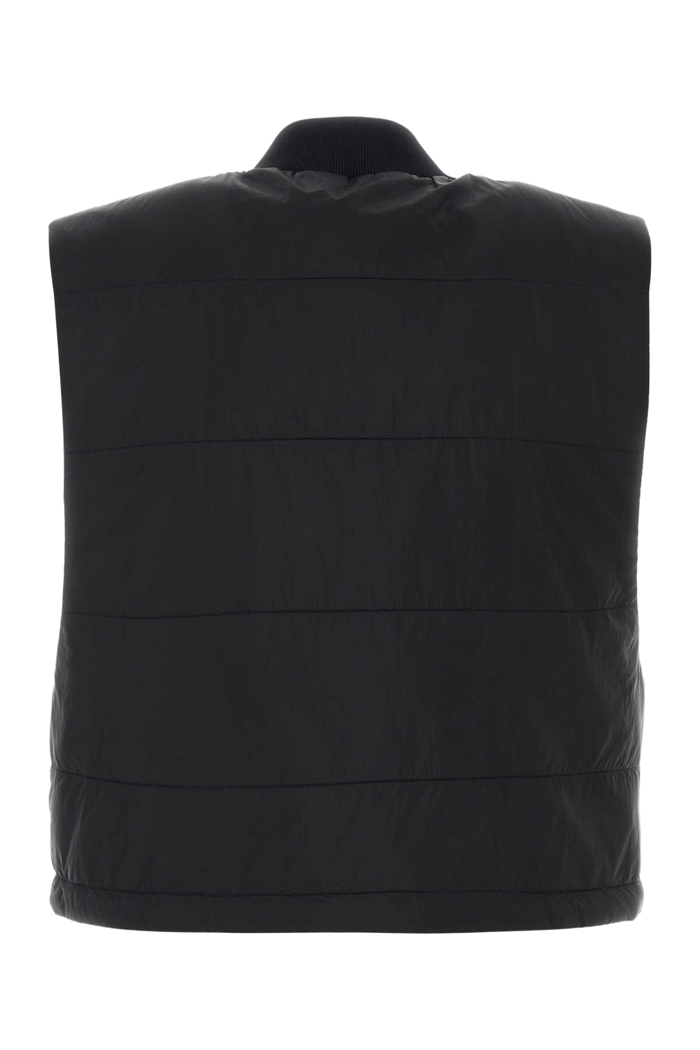 Black Nylon Vest Blackoff Giacche E Gilet