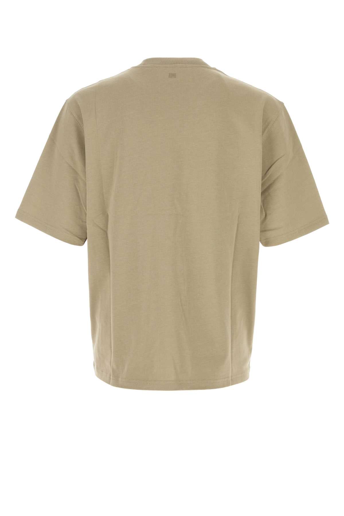 Beigetaupe Exterior: Cotton T-shirt