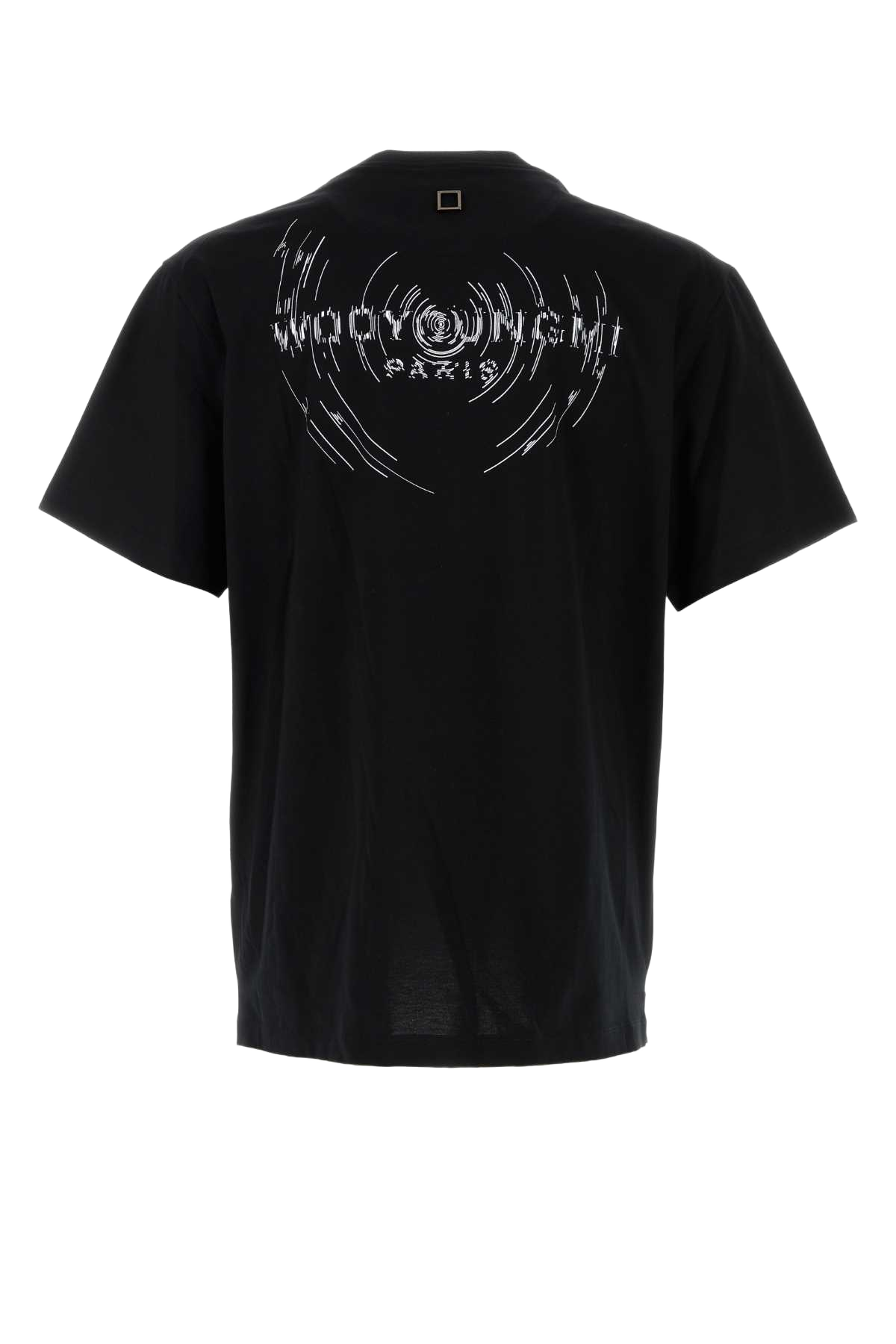 Black Cotton T-Shirt Exterior